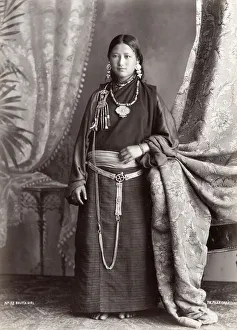 Spiritual Collection: Portrait of Bhutia girl, India