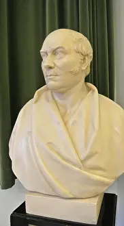 Geologist Prints: Portrait bust of William Smith (1769-1839)