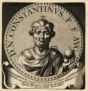 Portrait of Byzantine Emperor Constantine V