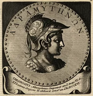 Images Dated 8th October 2019: Portrait of Byzantine Emperor Theodosius III
