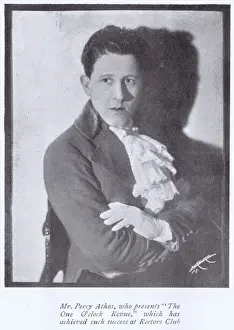 Frivolities Prints: A portrait of the cabaret producer Percy Athos, London, 1924