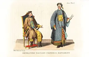 Portrait of the Chinese-Tartar Emperor Qianlong