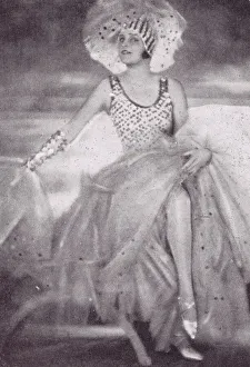 Appearing Gallery: A portrait of Christl Mardaine appearing in