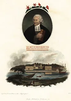 Temple Of Flora Prints: Portrait of Colin Milne, botanist