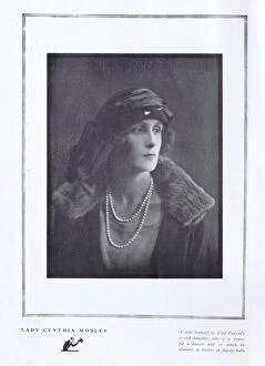 Mosley Gallery: A portrait of Cynthia Mosley, Lord Curzons second daughter