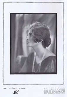 A portrait of Cynthia Mosley, Lord Curzons second daughter