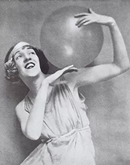 Portrait of dancer Grace Christie, London, 1921