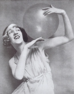 Images Dated 22nd April 2016: Portrait of dancer Grace Christie, London, 1921