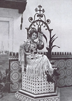 Alford Gallery: Portrait of the dancer Nellie Crane Alford, London, 1921