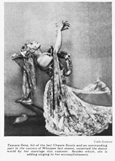 Outstanding Gallery: A portrait of the dancer Tamara Geva, 1930