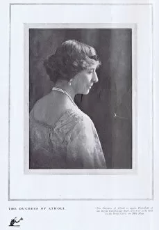 Images Dated 3rd May 2016: Portrait of the Duchess of Atholl, London, 1922