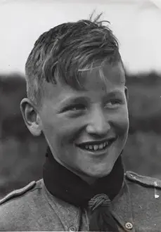 Portrait of a Dutch boy scout, Holland