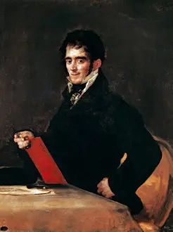 Rafael Prints: Portrait of the Engraver Rafael Esteve Vilella