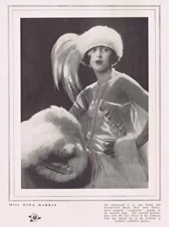 Embassy Gallery: Portrait of the exhibition dancer Dina Harris, London, 1922