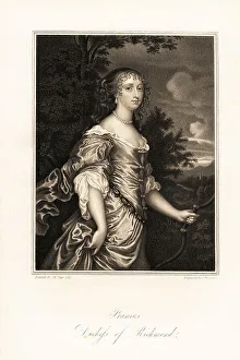 Mrs Anna Jameson Prints: Portrait of Frances Stuart, Duchess of Richmond, 1647-1702