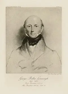 Upton Prints: Portrait of George Bellas Greenough (1778-1855)