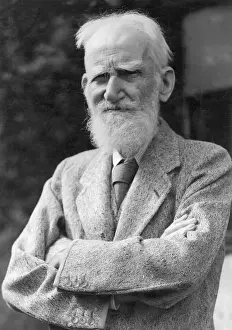 1950 Prints: A portrait of George Bernard Shaw