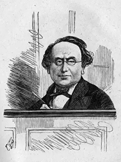Portrait of George Grossmith, court reporter for The Times