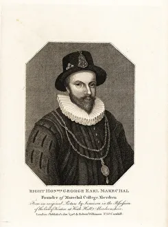 Aberdeen Prints: Portrait of George Keith, 4th Earl Marechal, c. 1553-1623