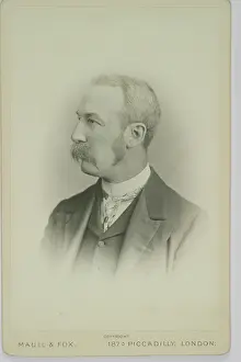 Geologist Prints: Portrait of George Simmonds (Simonds) Boulger (1853-1922)