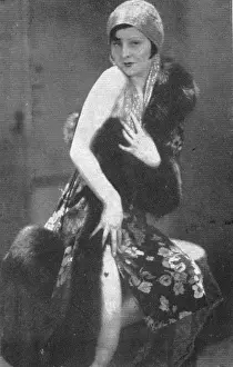 Plaisirs Prints: A portrait of the German film star Lilian Harvey, 1930