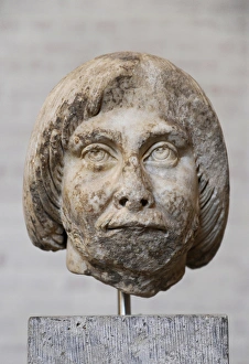 Images Dated 29th December 2012: Portrait of Germanic man. 4th century AD