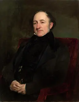 Supported Prints: Portrait of Henry De la Beche (1796-1854)