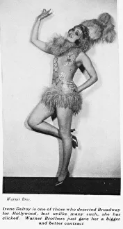 Irene Collection: A portrait of Irene Delroy at Warner Brothers, 1930