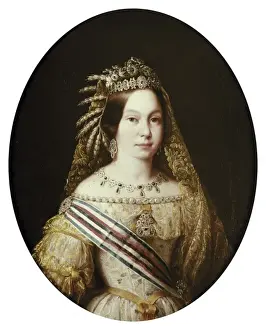 Portrait of Isabella II. 1848. Oil on canvas