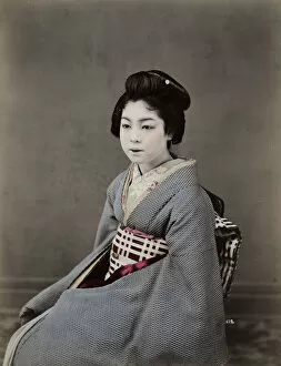 Robe Collection: Portrait of a Japanese geisha