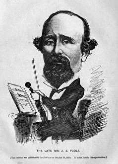 Images Dated 10th February 2016: Portrait of John Joshua Poole, music hall proprietor