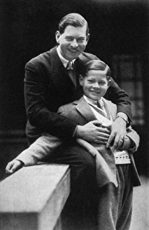 Images Dated 1st February 2016: Portrait of King and Crown Prince of Romania, 1931