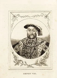 Virtue Prints: Portrait of King Henry VIII of England, 1491-1547