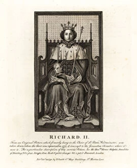 Crosby Collection: Portrait of King Richard II of England