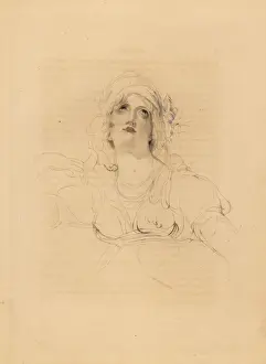 Mistress Prints: Portrait of Lady Emma Hamilton, mistress of Horatio Nelson