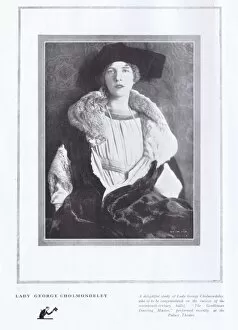 Images Dated 4th May 2016: Portrait of Lady George Cholmondeley, London, 1922