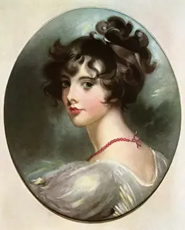 Lamb Prints: Portrait of Lady Palmerston (Emily Lamb)