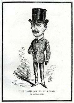 Images Dated 22nd August 2017: Portrait, The Late Mr E F Edgar