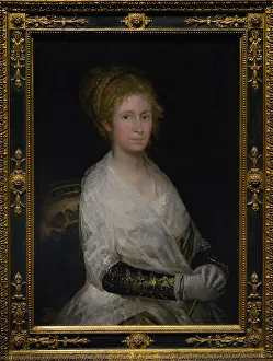 Lucientes Prints: Portrait of Leocadia Zorrilla (?), ca. 1814-1816