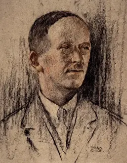 Crayon Prints: Portrait of Leslie Montgomery Lynn Doyle