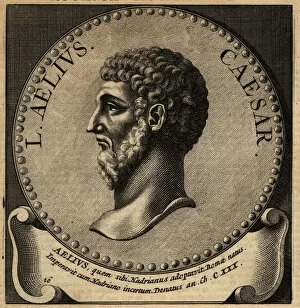 Aelius Collection: Portrait of Lucius Aelius Caesar
