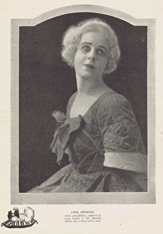 Images Dated 29th April 2016: Portrait of Lydia Lopokova of the Russian ballet at the Alha