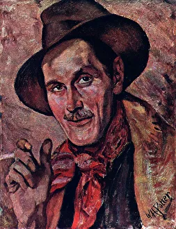 Potter Prints: Portrait of a man