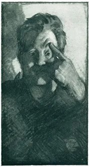 Finger Prints: Portrait of a Man