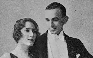 A portrait of Marjorie Moss and Geroges Fontana, London