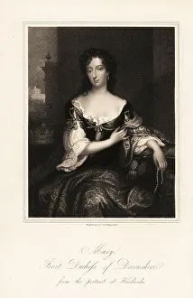 Mrs Anna Jameson Prints: Portrait of Mary Cavendish, 1st Duchess of Devonshire, 1646-1710