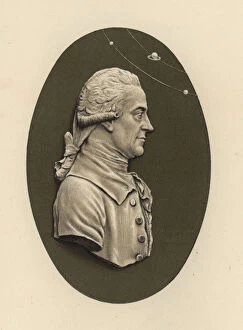 Orbit Gallery: Portrait medallion of astronomer Sir William Herschel
