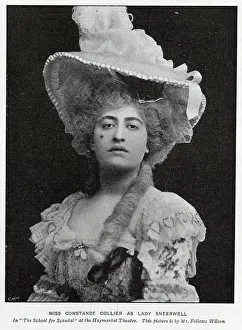 Constance Prints: Portrait of Miss Constance Collier