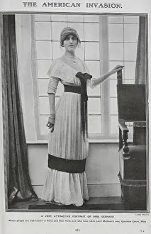 Socialites Prints: Portrait of a Miss Gebhard