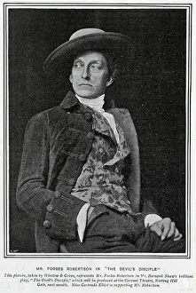 Devils Collection: Portrait of Mr. Forbes Robertson